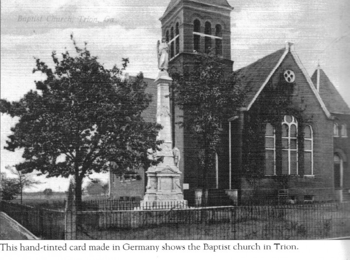 Trion Baptist Church | Chattooga County Historical Society