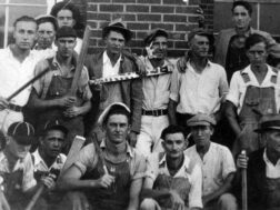 Strikers at the Trion Mill 1934